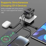 ⁦🌍 شاحن السفر العالمي ASPOR A893 بقدرة 35 واط بتقنية GaN⁩ - الصورة ⁦3⁩