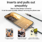 ⁦🔌 كيبل صوت ASPOR A253 – من USB-C إلى 3.5mm بجودة عالية⁩ - الصورة ⁦5⁩